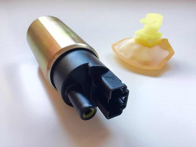 High Performance Electric Fuel Pump with Fuel Filter Strainer | Durable EFI Petrol Fuel Pump Replacement for Bikes, Scooters & Cars - Image 2