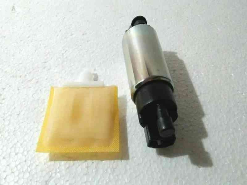 High Performance Electric Fuel Pump with Fuel Filter Strainer | Durable EFI Petrol Fuel Pump Replacement for Bikes, Scooters & Cars - Image 3