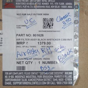 PART-NO-801626-AIR-FILTER-ASSY-BLACK-WSTICKER-C350-RVT