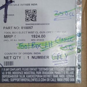 PART-NO-810057-TOOL-BOX-ELECT-W-ST-CL-GUN-GREY-C350-BVI
