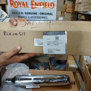 PART NO RLX00517B SILENCER ASSEMBLY CHROME PLATED