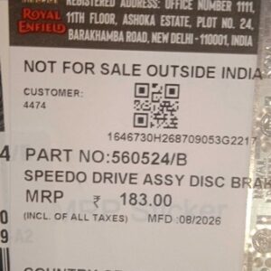 PART-NO-560524B-SPEEDO-DRIVE-ASSY-DISC-BRAH