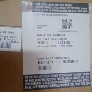 PART-NO-591066F-SPLIT-SEAT-ASSY-RIDER