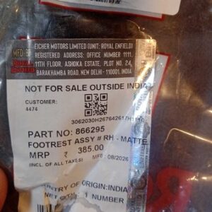 PART-NO-886295-FOOTREST-ASSY-RH-MATTE
