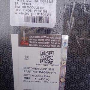 PART-NO-RAC00411E-SWITCH-MODULE-RH