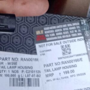 PART-NO-RAN00166E-TAIL-LAMP-HOUSING