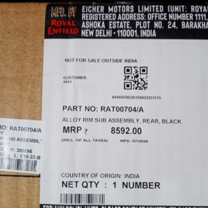 PART-NO-RAT00704A-ALLOY-RIM-SUB-ASSEMBLY-REAR-BLACK