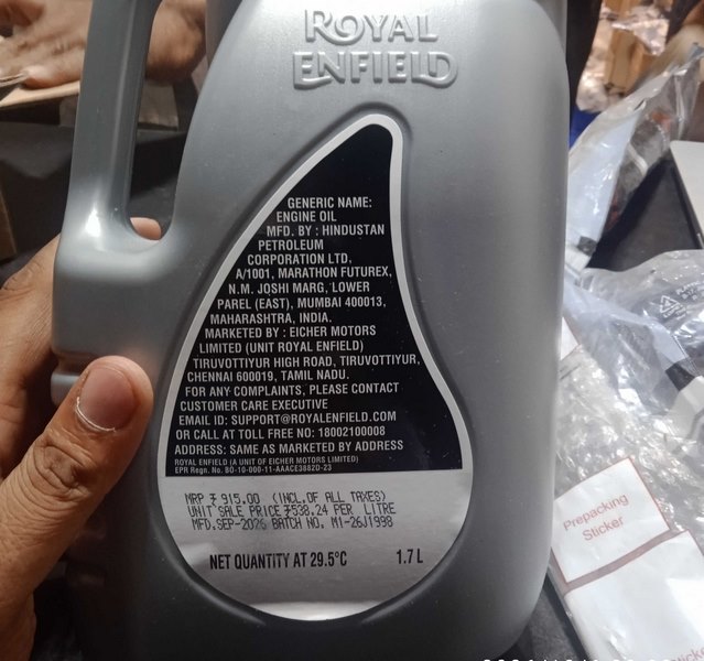 Royal Enfield RE-ENGINE-OIL-1.7L Royal Enfield Engine Oil 1.7 L 1 ROYAL-ENFIELD-ENGINE-OIL